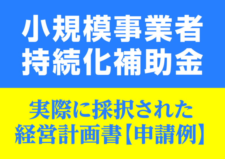 【申請例】小規模事業者持続化補助金 採択された経営計画書 補助金を活用したブランディング・デザイン制作は 大阪府茨木市のtsumiki